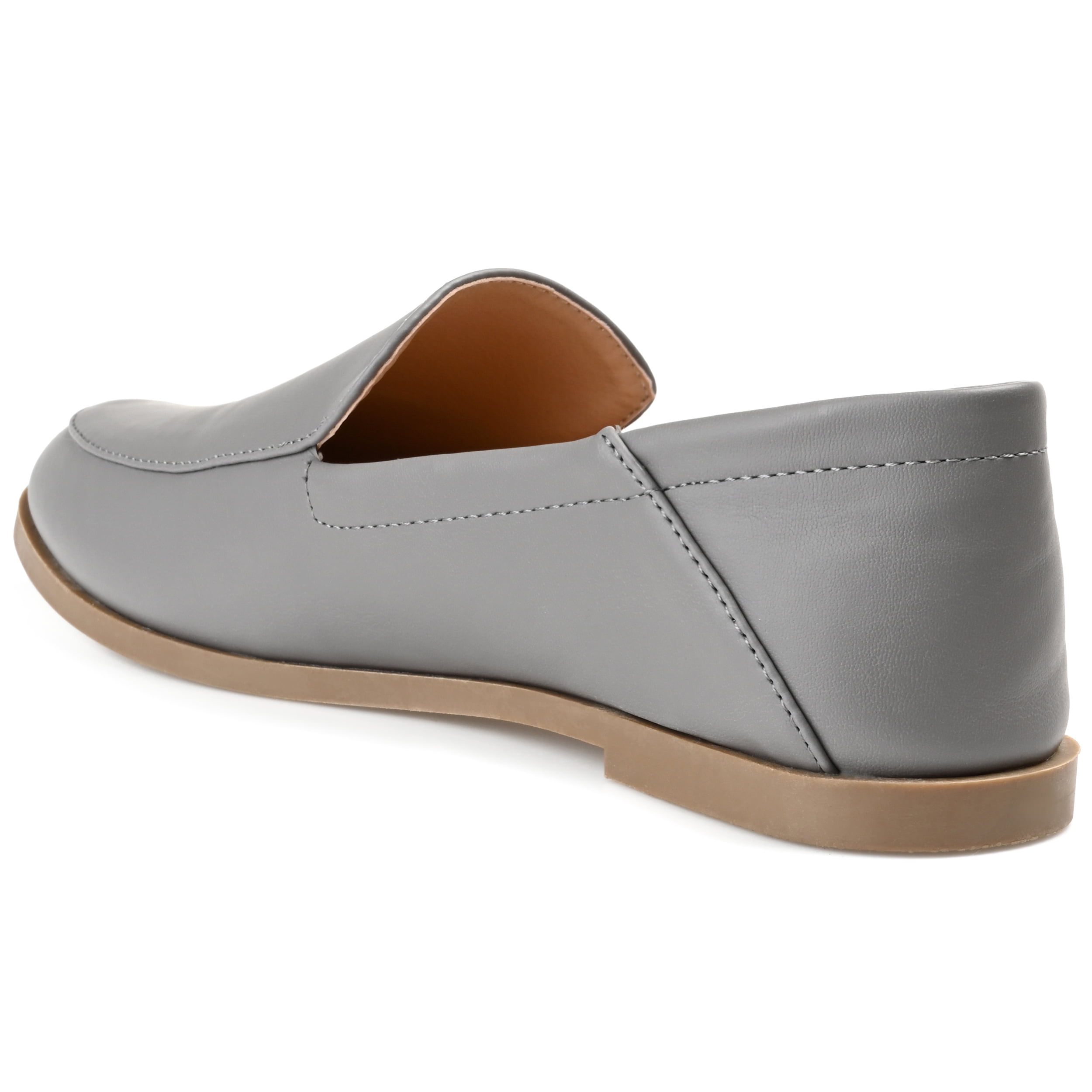 Journee Womens Corinne Slip On Almond Toe Loafer Flats, Widths Available