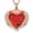 Ro/Red, variant on God has you in his arms, I have you in my heart - Angel Wing Crystal Heart Urn Pendant Cremation Jewelry for Ashes Holder Memory Necklace Human Pet Memorial Jewelry