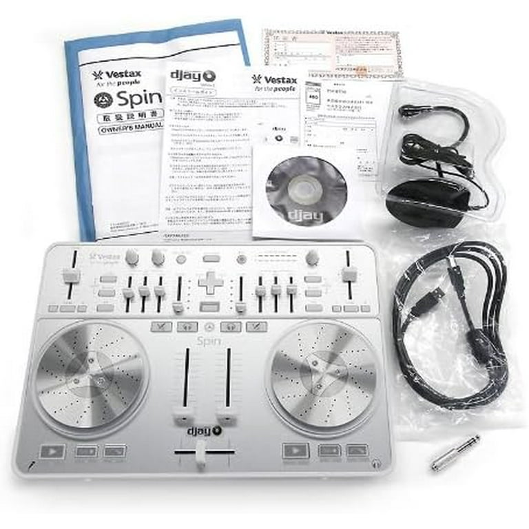Pre-Owned vestax spin dj turntable controller compatible with djay