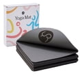 thumbnail image 1 of YR Tapete de Yoga Plegable, TPE+PU de 5 Mm de Grosor Antideslizante Portátil para Viaje y Ejercicio para Yoga Caliente, Pilates, HIIT, Gimnasio en Casa, 72x31 Pulgadas, 1 of 9
