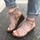 thumbnail image 1 of Moda mujer sólido verano señoras cómodas sandalias talón pendiente Casual playa zapatos Wmkox8yii  sa1017, 1 of 6