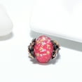 thumbnail image 3 of Henrietta Fire Opal Engagement Ring for Women Promise Ginger Lyne Collection, 3 of 6