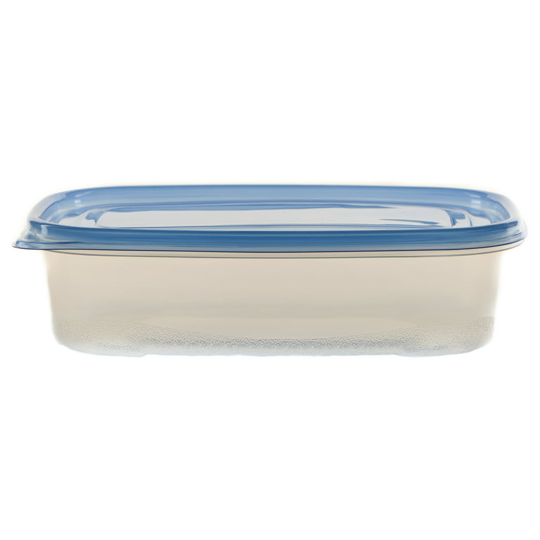 [25 Pack] Reusable 32 oz Food Storage Containers with Lids by EcoQuality Rectangular BPA Free Freezer, Microwave & Dishwasher Safe Airtight 