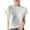 White, variant on Spring Tops For Women Plus Size Summer Casual Loose Crew Neck Short Sleeve Solid Color Pullover Workout Lightweight Blouses T-Shirt for Women
