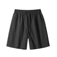 thumbnail image 2 of Admvng Mens Shorts Big & Tall Lightweight Stretch Drawstring Elastic Waist Gym Shorts, 2 of 9