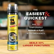 Fix-A-Flat Aerosol Emergency Flat Tire Repair and Inflator, for X-Large Tires, Eco-Friendly Formula, Universal Fit for All Cars, Trucks and SUVs, 24 oz. (Pack of 1)- S60369