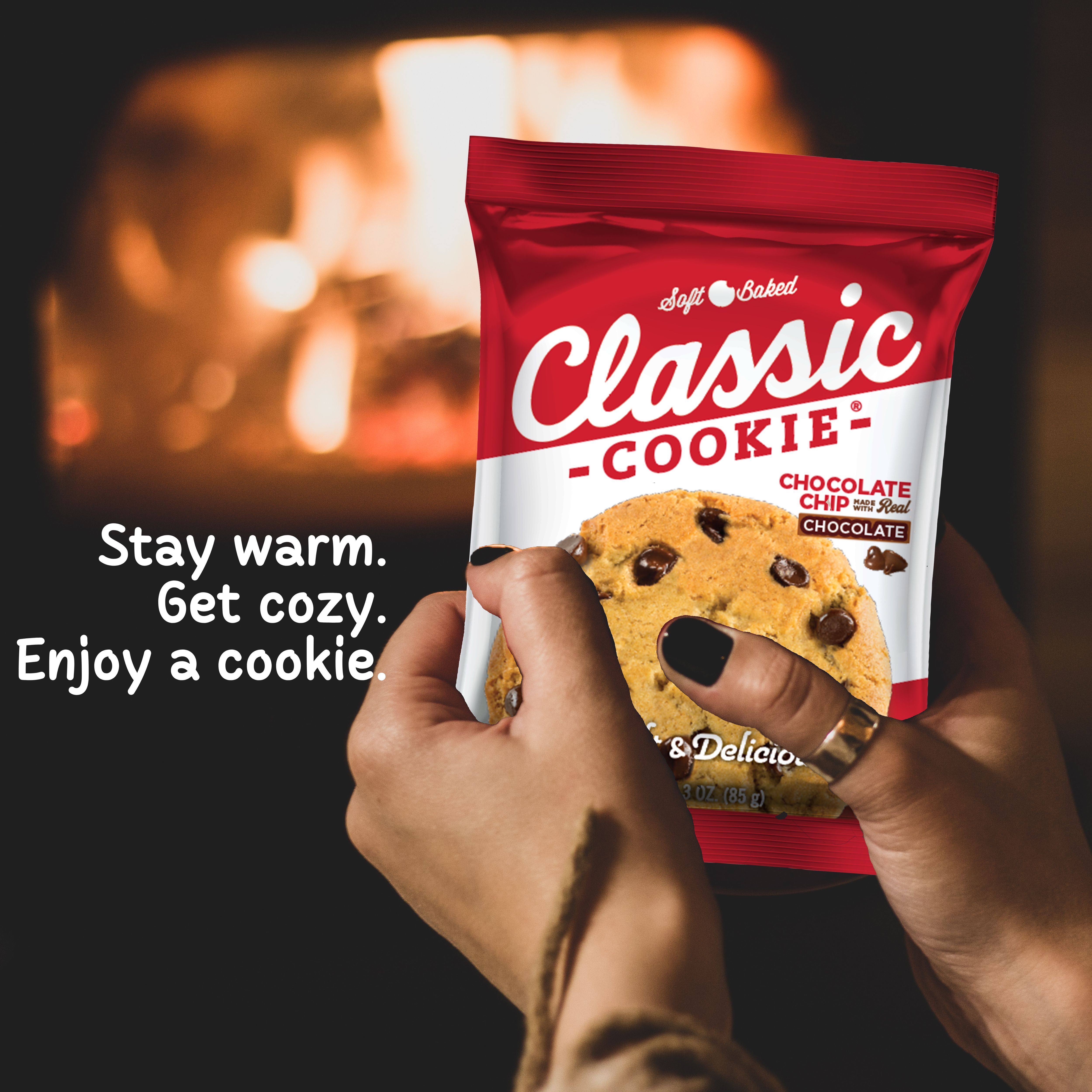 (2 pack) Classic Cookie® 3oz Chocolate Chip Soft Baked Cookie