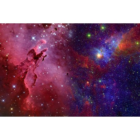 Laminated Poster Space Atmosphere Star Universe Solar