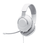 Restored JBL Quantum 100, Wired over-ear gaming headset with flip-up mic
