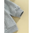 thumbnail image 6 of Bagilaanoe Toddler Baby Girl Casual Sweatshirt Long Sleeve Embroidery  Pullover 6M 12M 18M 24M 3T Kids Spring Loose Tee Tops, 6 of 8