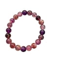 thumbnail image 2 of Bracelet en Perles Rondes Extensibles Cristal Quartz Super Sept 7 Lepidocrocite Naturel 8mm AAAAA, 2 of 2