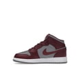thumbnail image 2 of Jordan Kid's 1 Mid Cherrywood Red Shoes, from StockX, 2 of 5