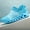 Deep Sky Blue, variant on 1 Pair Unisex Breathable Slip-On Sneakers, Lightweight EVA Sole, Comfortable Fabric Upper and Lining, Casual Sports Running Shoes for All Seasons