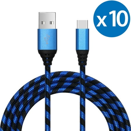 Type C Charger Fast Charging Cable USB-C Type-C 3.1 Data Sync Charger Cable Cord For Samsung Galaxy S10+ S9 S8 Plus Galaxy Note 8 9 Nexus 5X 6P OnePlus 2 3 LG G5 G6 G7 V20 V30 V40 HTC M10 Google