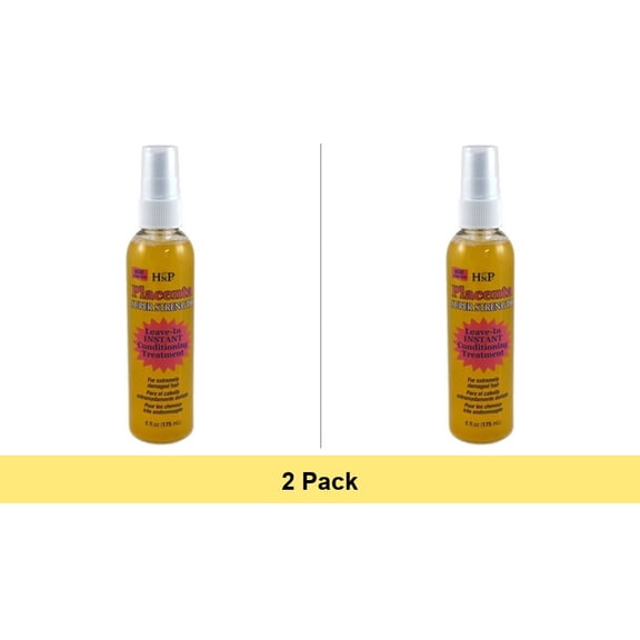 Hask Placenta Leave In Conditioner Treatment Super Strength Spray, 6 Oz. - 2 Pack