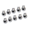 thumbnail image 4 of LOVIVER 10 Pieces Plastic Shock Cord Rope Toggle End Lock Stoppers Ball Buckles Gray, 4 of 6