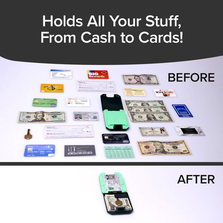 Carbon Fiber Wallet,RFID Blocking Anti-Theft Card Ultra Thin Cash