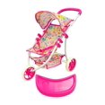 thumbnail image 1 of Carriola para Muñeca Accesorio The Baby Shop 9377T con 3 llantas y charola Rosa -, 1 of 5