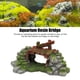 thumbnail image 3 of Decoraciones para acuarios de puente decoración de peceras que ahorran espacio puente de resina ligero hermoso fácil de limpiar para entornos subacuáticos ANGGREK Otros, 3 of 8