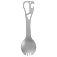 thumbnail image 4 of Shisuyan Spork Compact 1ensemble Argent 5.9x1.7x0.2In Acier Inoxydable, 4 of 8