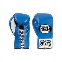 CLETO REYES Professional Boxing Gloves for Man and Woman (10oz, Electric Blue)