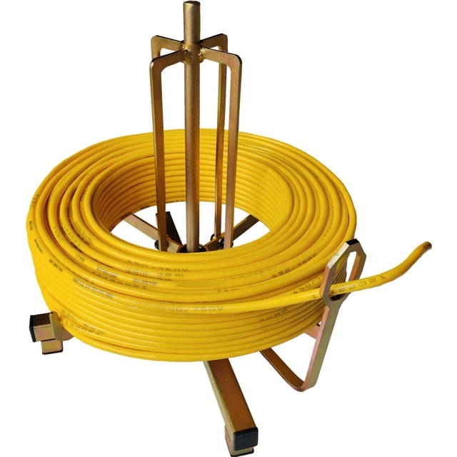 Herramienta de electricista plegable para pisos o montantes