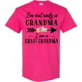 thumbnail image 3 of Inktastic I'm Not Only a Grandma I'm a Great Grandma with Flowers T-Shirt, 3 of 5