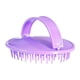 thumbnail image 1 of Cepillo masajeador de cuero cabelludo, portátil, con cerdas flexibles que se deslizan por el cabello. Violeta, 1 of 9