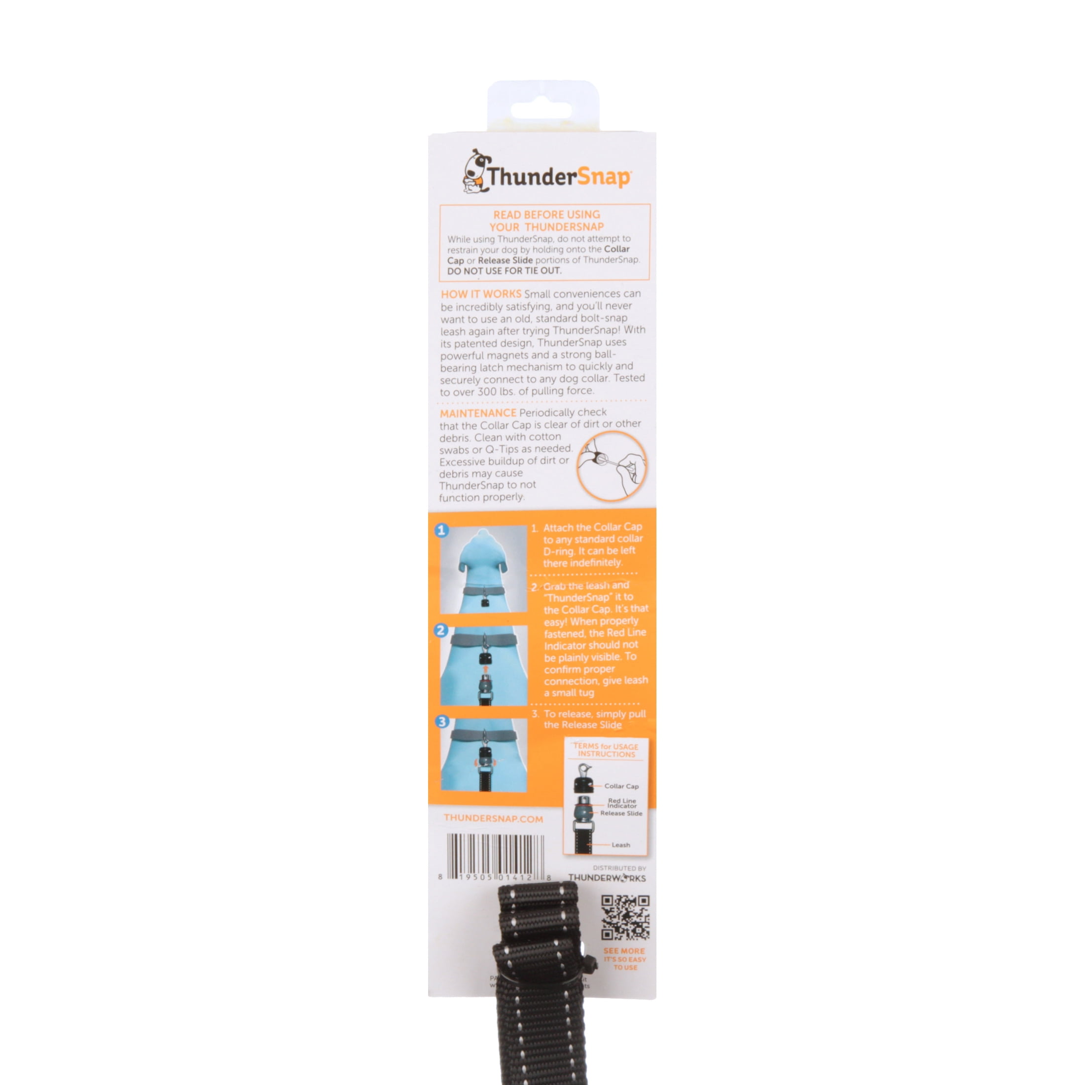 Thundersnap dog leash cheap