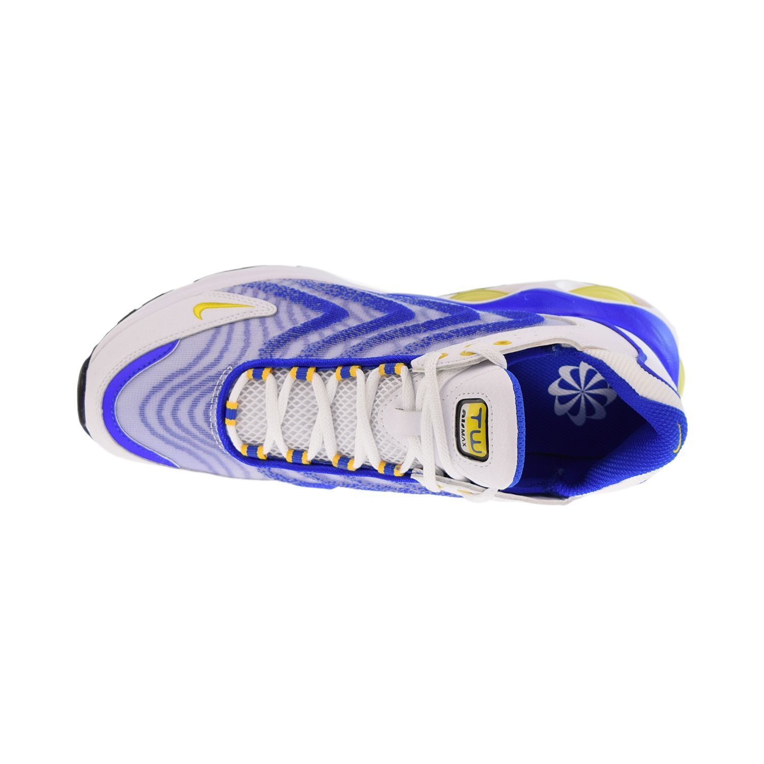 Men's Nike Air Max TW White/Speed Yellow-Racer Blue (DQ3984