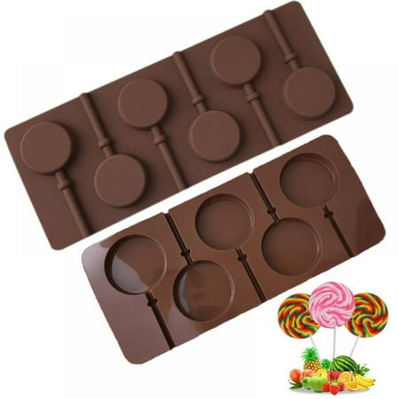 

Silicone Small Round Lollipop Chocolate Candy Mold 6 Cell