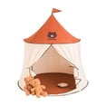 thumbnail image 1 of Castillo de tipi de juegos indio interior, regalo de cumpleaños, carpa de juego para niños, tienda de carpas de príncipe para parques carnavales Oso, 1 of 8