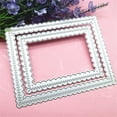 thumbnail image 6 of Die Cuts for Card Making, Ouginx Stitched Scallop Rectangle Border Metal Cutting Dies DIY Die Cutters Die Stencils for Scrapbooking, Embossing & More, 6 of 6