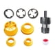 thumbnail image 1 of Herramienta para hacer roscas de PVC para taladro eléctrico de 1/2 pulg., 3/4 pulg. y 1 pulg., fácil de usar, kit de troqueles para roscar tuberías, 1 of 8
