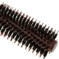 thumbnail image 3 of Cepillo redondo de fibra con mango de madera para el cabello, cepillo de masaje para el cuidado del cabello en peluquerías., 3 of 7