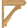 thumbnail image 3 of Ekena Millwork 8"W x 28"D x 32"H Balboa Rough Sawn Craftsman Outlooker, Western Red Cedar, 3 of 4
