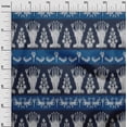 thumbnail image 2 of oneOone Georgette Viscose Fabric Ethnic Ikat Print Fabric By The Yard 42 Inch Wide, 2 of 4