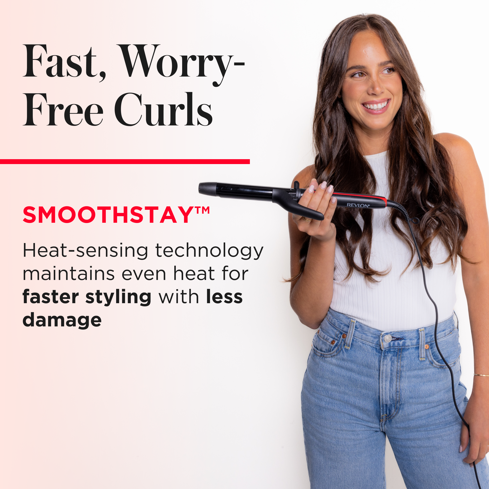 Revlon Smooth Stay 1 Inch Coconut Oil Curling Iron photo 4