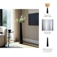 thumbnail image 4 of Modern Tall Metal Vase - Ribbed Aluminum Decorative Floor Vase for Home, Office, Bedroom & Living Room - 48" Black, 4 of 13