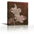 thumbnail image 1 of Magnolia Damask - Contemporary Fine Art Giclee on Canvas Gallery Wrap - wall décor - Art painting - 29 x 36 Inch - Ready to Hang, 1 of 2