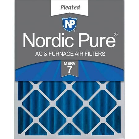 

Nordic Pure 12x24x4 (3 5/8) Pleated MERV 7 Air Filter 1 Pack