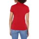 thumbnail image 2 of Polo IZOD para Mujer de Uniforme, Manga Corta, Rojo, 2 of 4