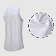 thumbnail image 7 of Men's Tank Top Cotton Sleeveless Shirt Lightweight Casual Gym Workout Shirts Cooling Muscle Tee Shirt, 7 of 7