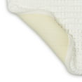 thumbnail image 3 of Mohawk Home Homespun Plush Fade/Stain Resistant Non-Slip Machine Washable Bath Rug, Artic White, 2' x 5', 3 of 6