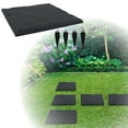 thumbnail image 4 of Garden Stepping Stones Outdoor Square Resin Stepping Stone with Ground Stakes Decorative Pathway Pavers for Walkway Garden Lawn Yard Home, 4 of 9