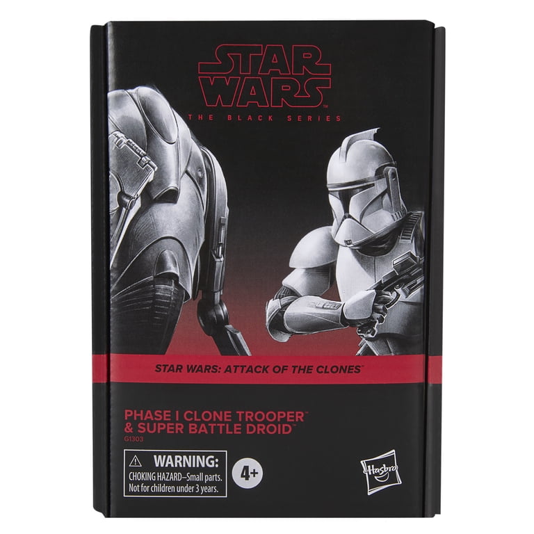 Star Wars The Black Series Phase I Clone Trooper & Super Battle