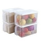 thumbnail image 5 of Caja de almacenamiento de plástico para refrigerador de 6.2L, organizador de alimentos frescos, contenedor de cocina para el hogar y frutas Yuarrent JJ23346-00, 5 of 6
