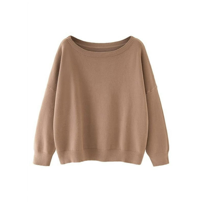 Scoop neck sweater women's discount
