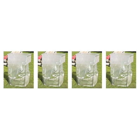 Bag Buddy Bag Holder - Versatile Metal Support Stand 39-45 Gallon Plastic Paper Bags - Use Leaves, Yard Work, Laundry, Trash More - 30" h (Pack of 4)