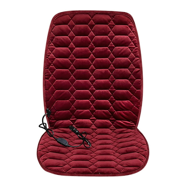Universal Heated Seat Cushion For Drivers Featuring Heating Technology Adjustable Warmth Settings And Ergonomic Support For Extended Journeys